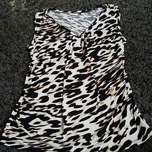 NY&C Animal Print Top